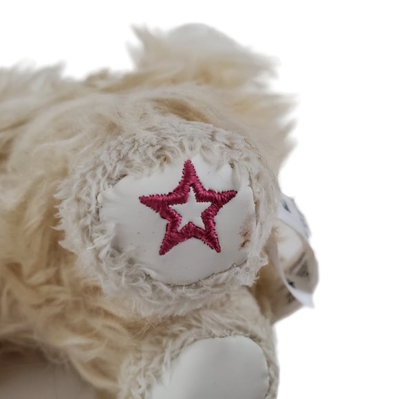 American Girl Doll White Dog Puppy Pomeranian Plush Stuffed Animal Posable Legs - Picture 10 of 10